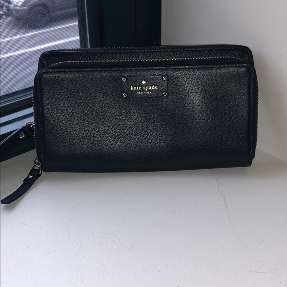 Kate spade clutch BLACK